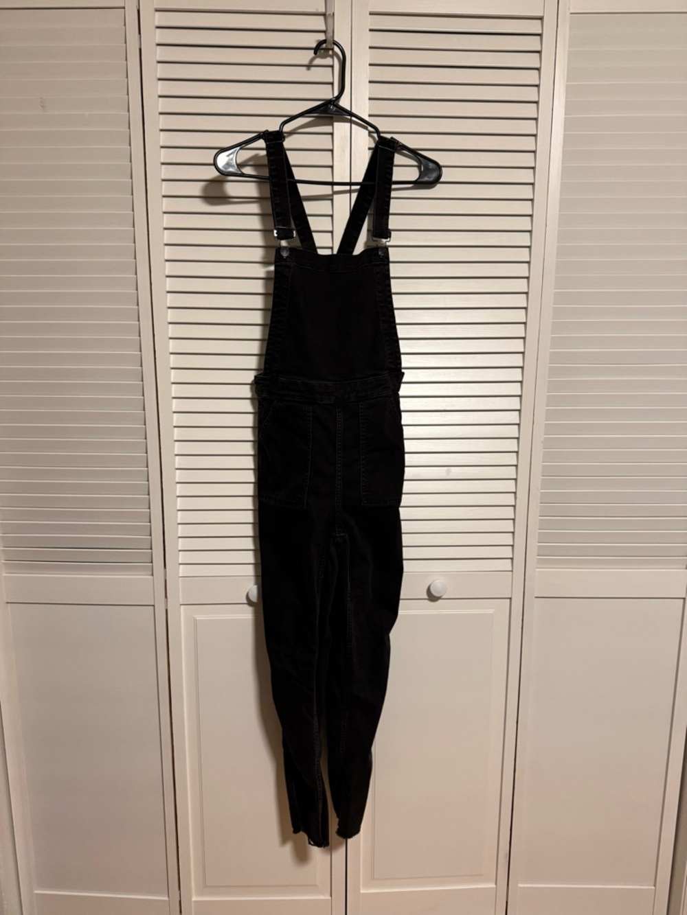 Madewell Black Women's Denim Overalls